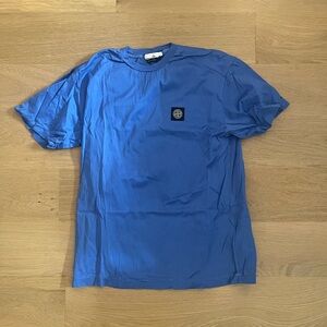 Stone Island Blue Short Sleeve Tee
